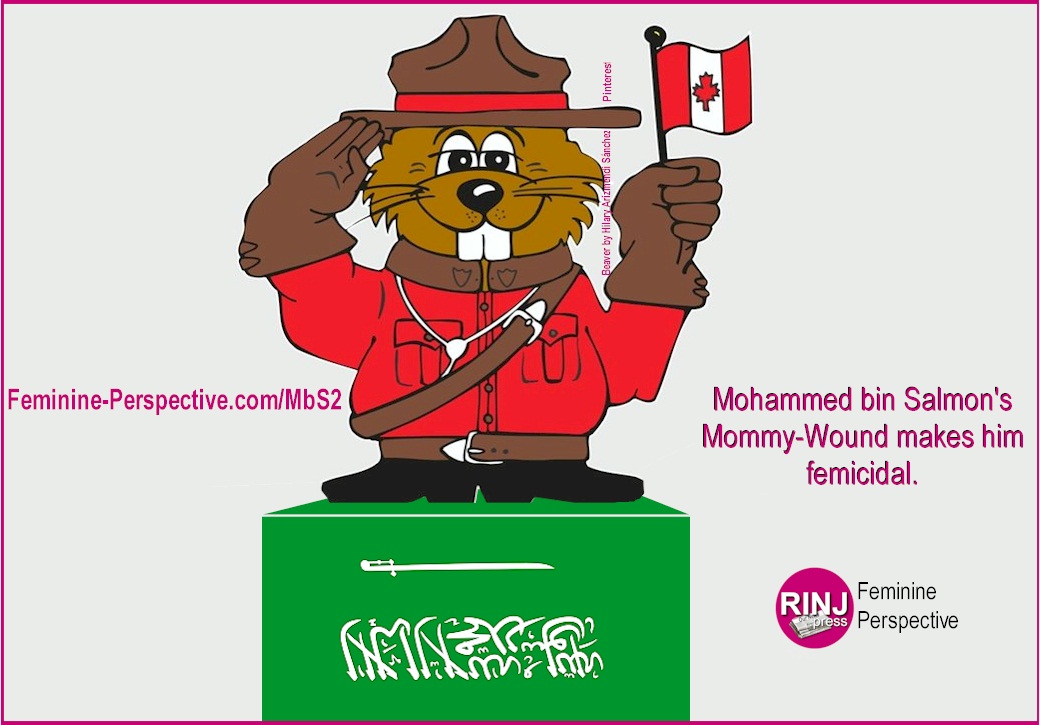Mohammed bin Salmon Mommy-Wound makes him femicidal.