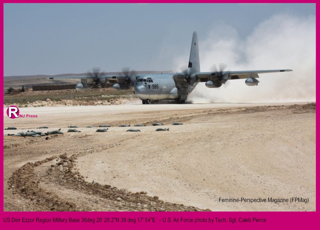 US Deir Ezzor Region Military Base 36deg 26' 28.2