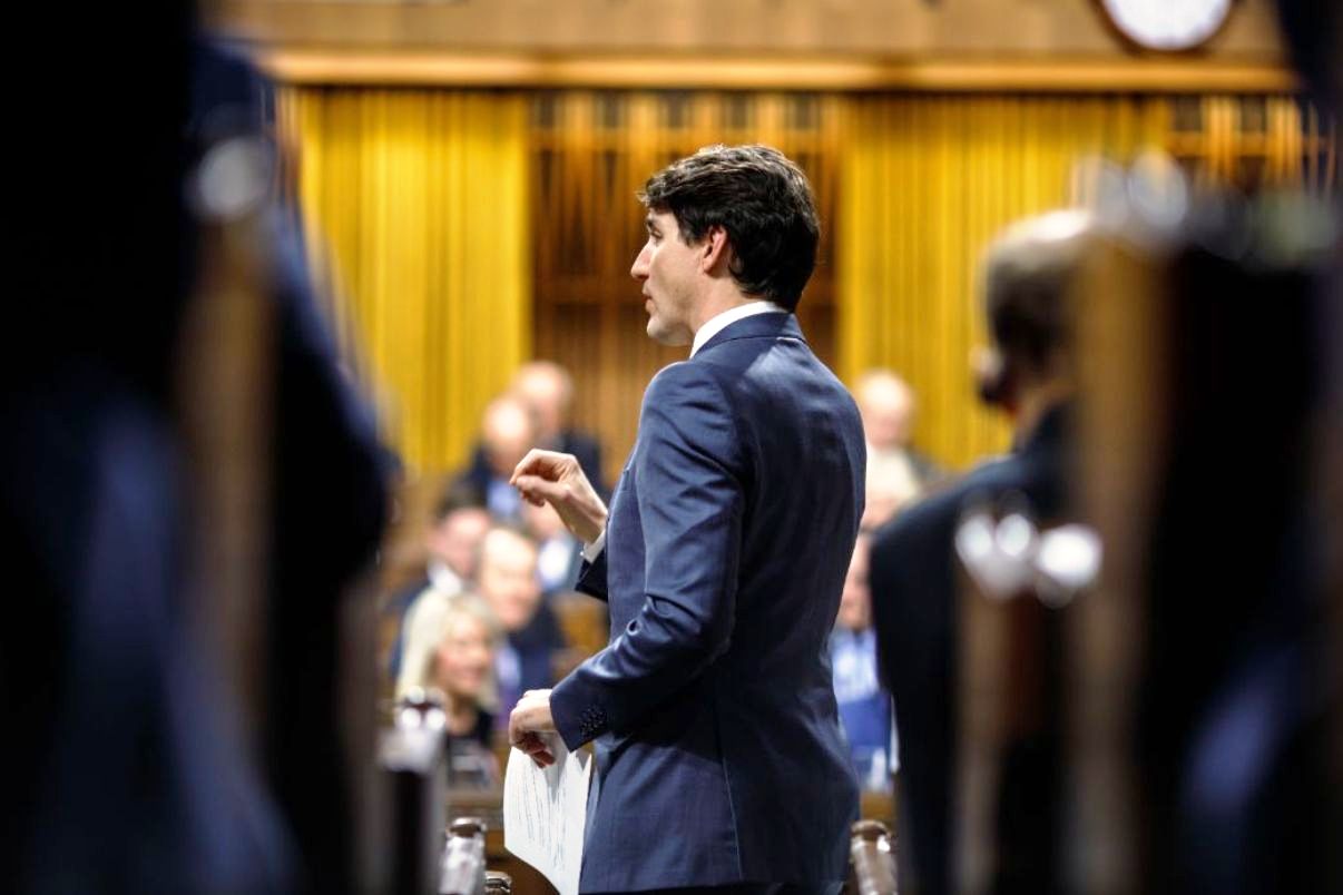 Canadian Prime Minister Justin Trudeau, House of Commons January 30, 2019 - Photo Credit: PMO