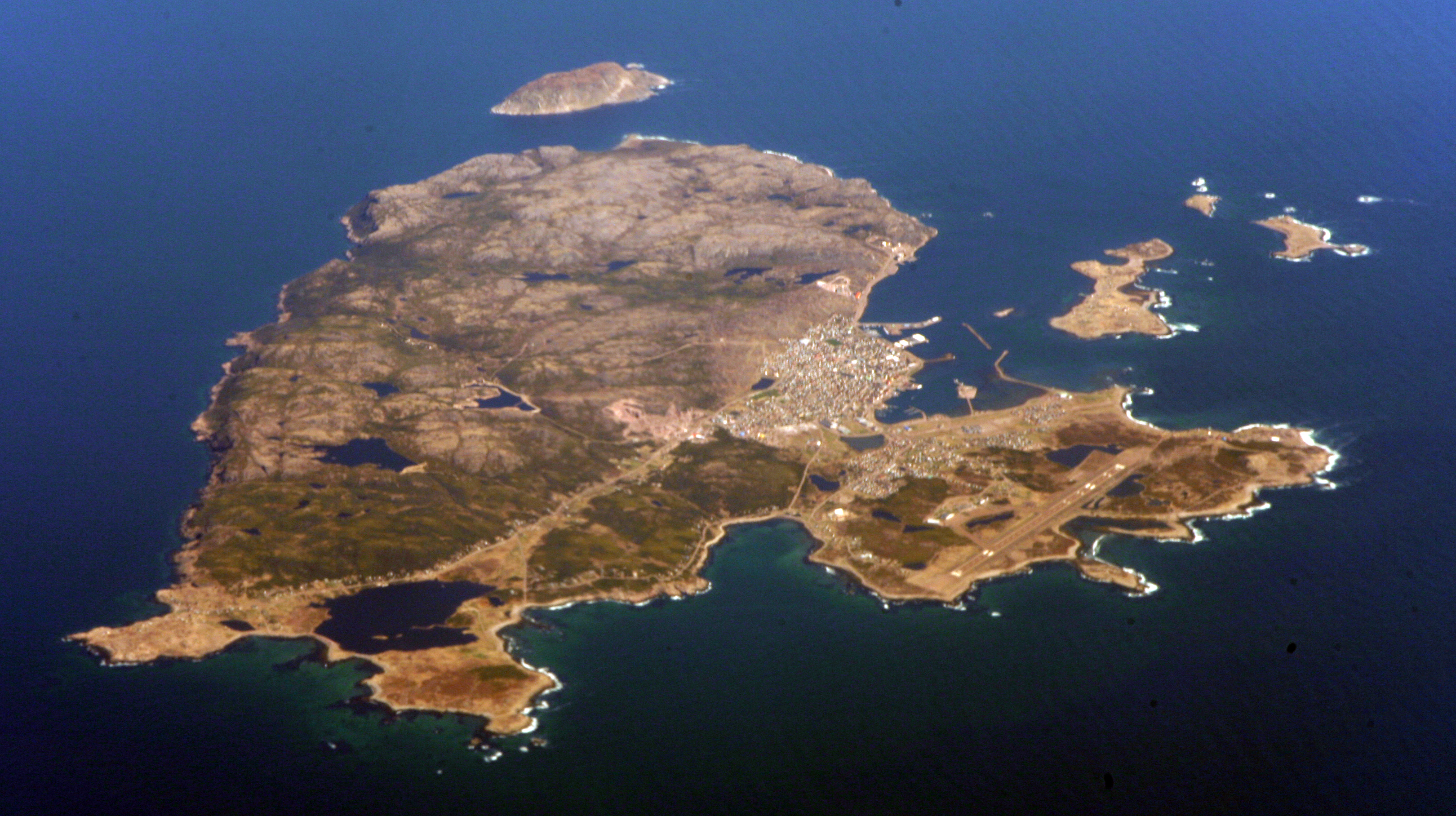 Saint Pierre and Miquelon is a French archipelago south of the Canadian island of Newfoundland.