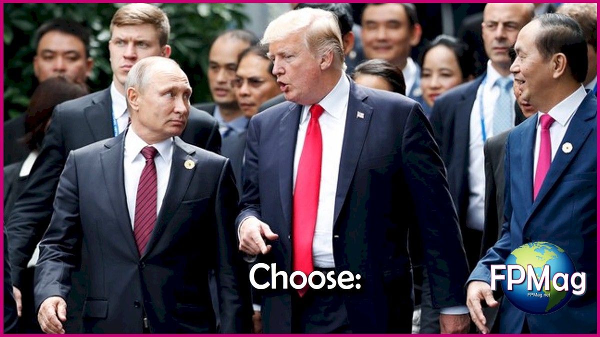 Vladimir Putin and DOnald Trump July 16, 2018, in Helsinki, Finland. Photo Credit Jorge Silva /AP 