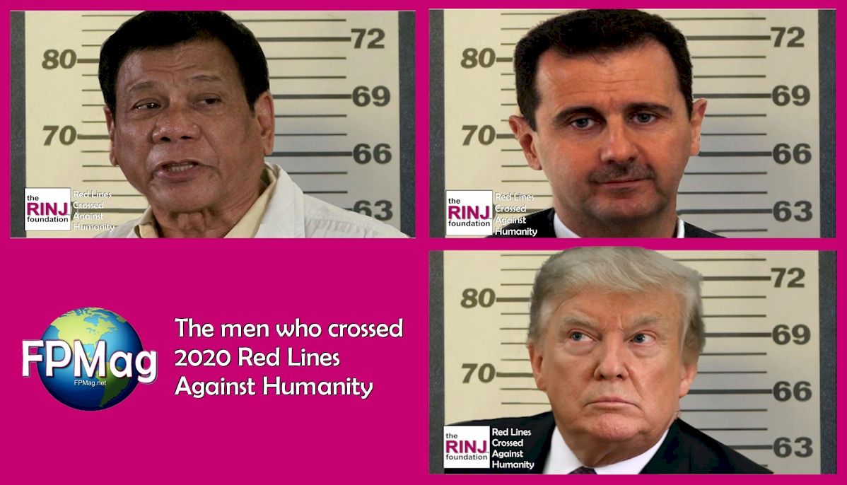 Leaders who crossed red lines against humanity is a warning category picked by a global civil society women’s group. They are leaders who are lawbreakers, autocrats, misogynists; they are racists who rape, kill and disrupt millions of lives.