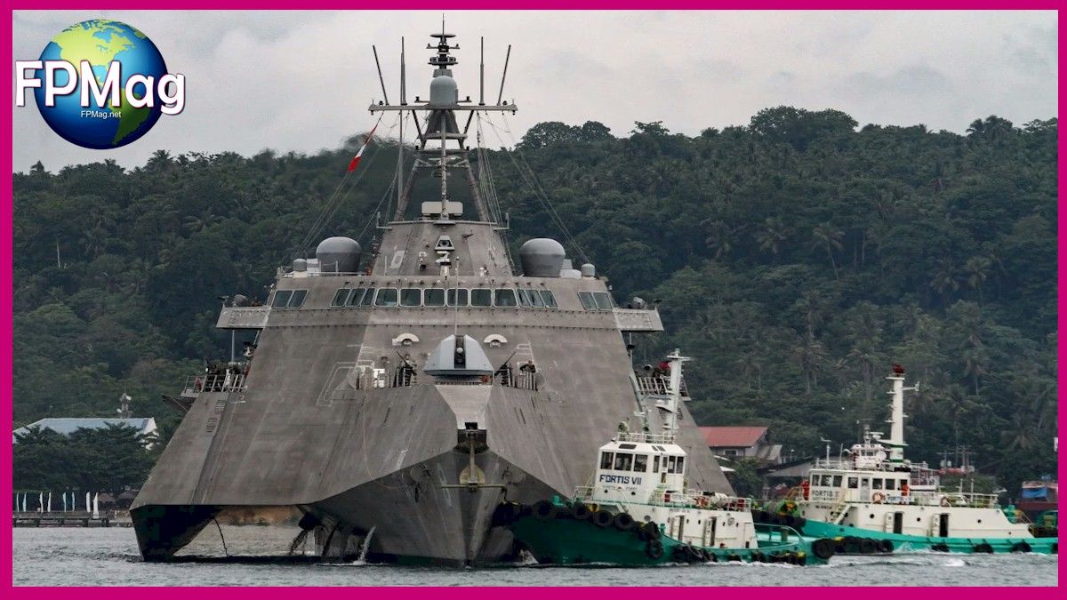 China says USS Montgomery harboured ‘evil intentions’ on Lunar New Year voyage into contested waters US 7th Fleet says warship challenged restrictions imposed by China, Vietnam and Taiwan