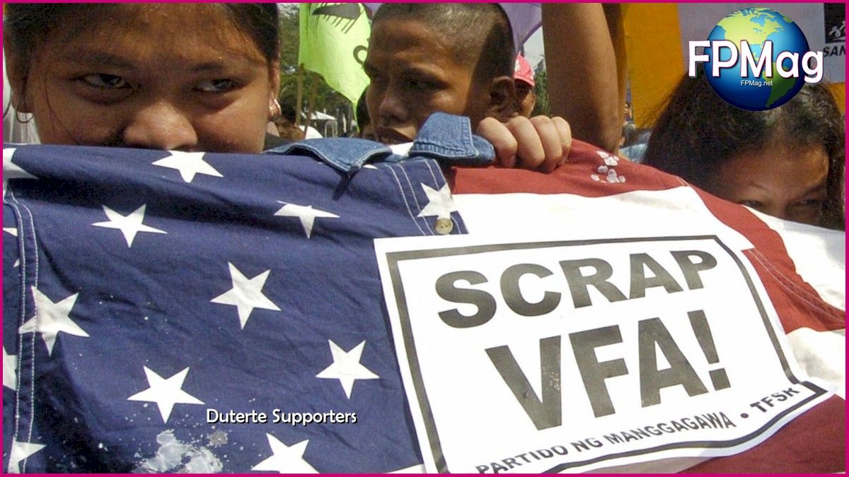 Scrap the VFA. Photo credit: Philippines Revival Experiment. 