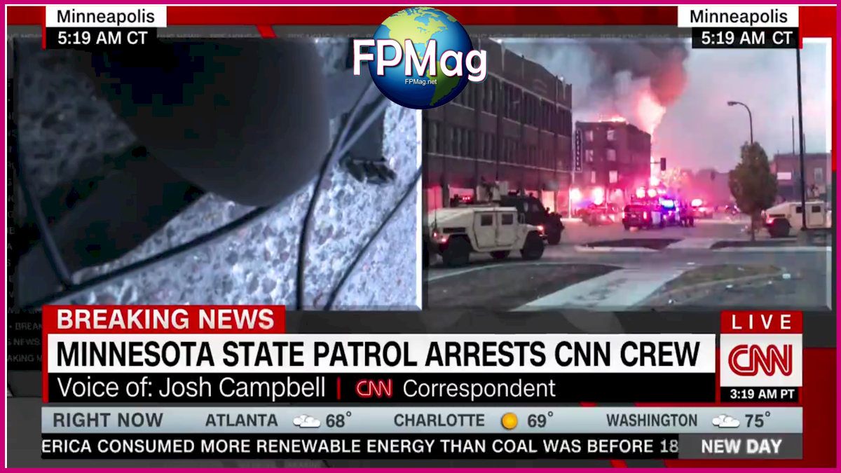 Trump era antagonism toward the Press gets CNN crew arrested. 