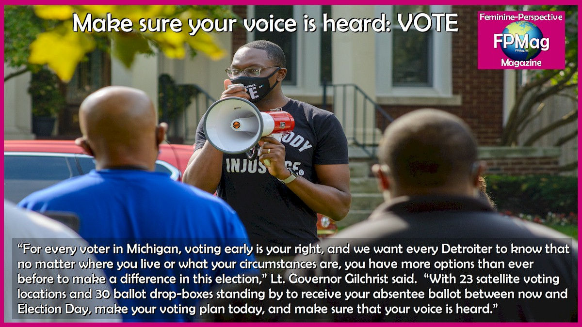 Make sure your voice is heard: VOTE