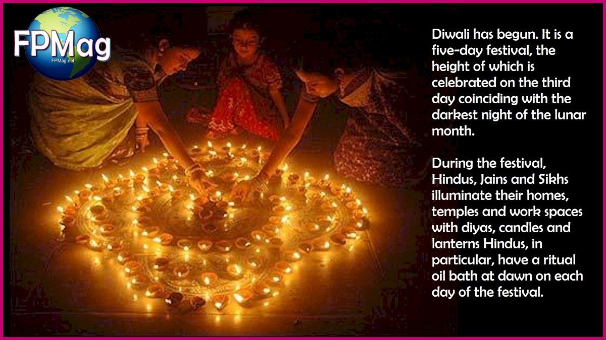 Diwali festival has begun
