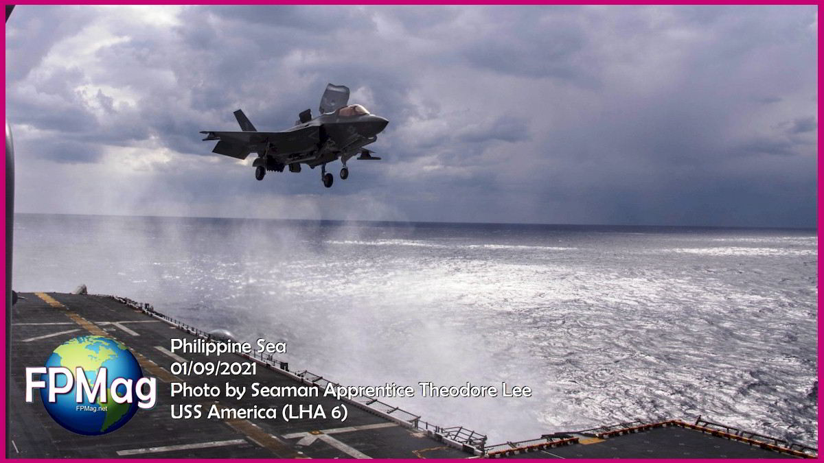 USS America and F35