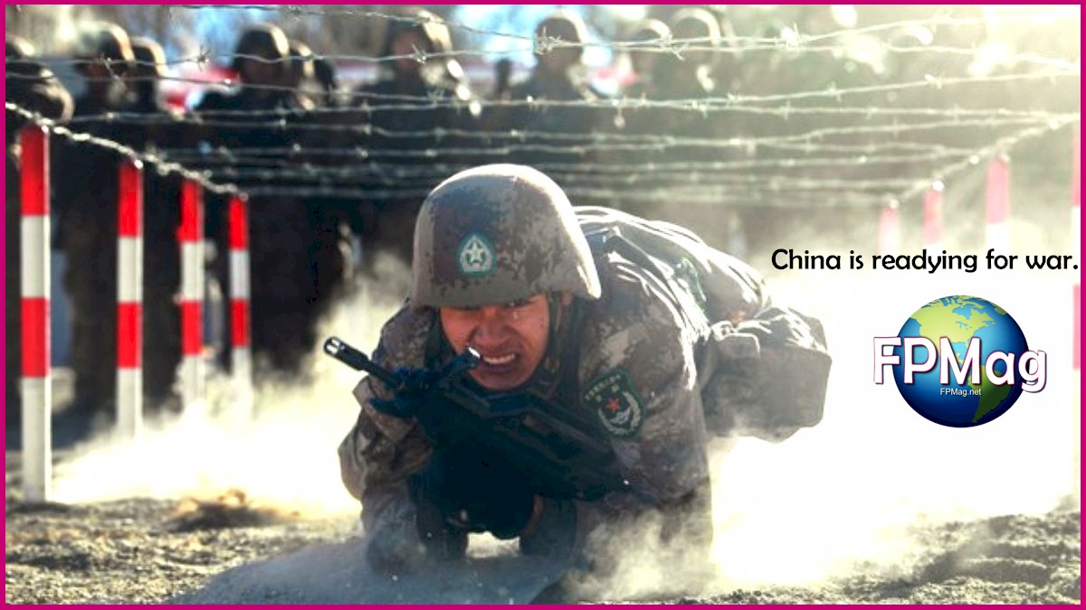 China readies for war.