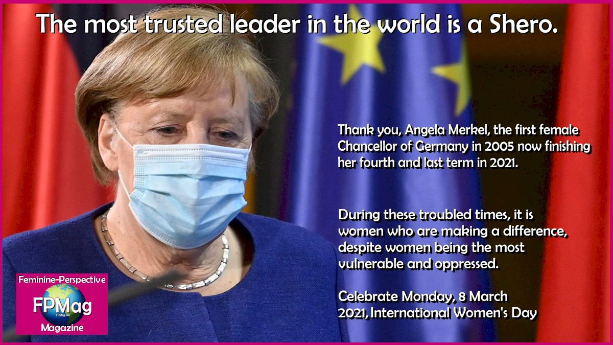 ANgela Merkel, the most trusted leader in the world