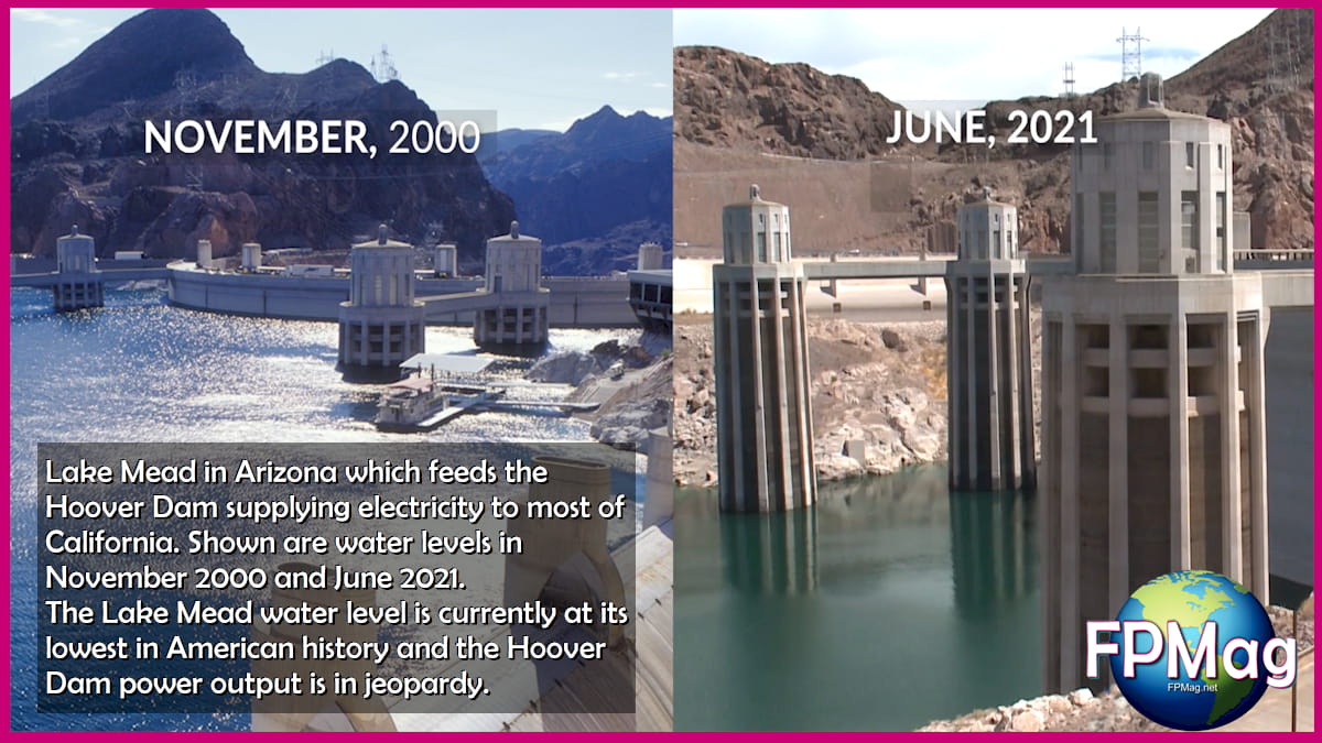 Lake Mead water dropping