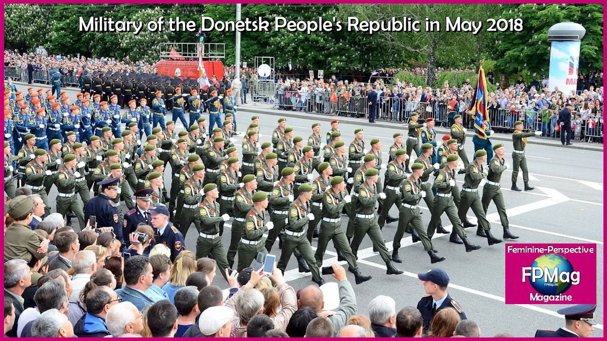 Donetsk People's Republic Independence Anniversary Parade May 2018