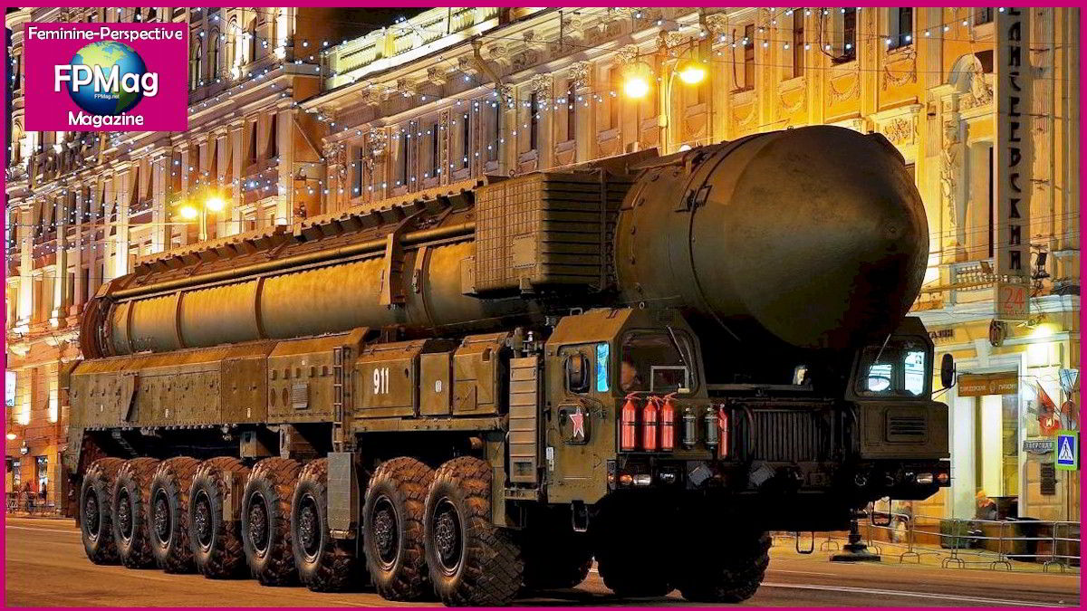 Russian Topol intercontinental ballistic missile.