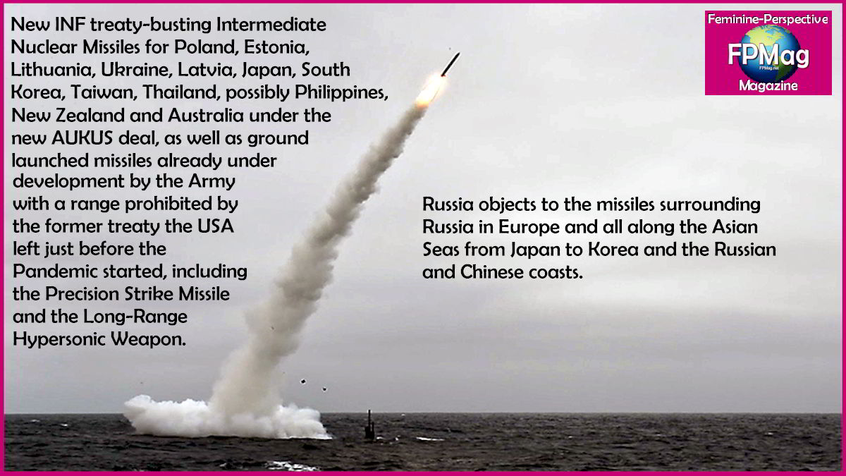 June 2020-One of America's new nuclear missiles.