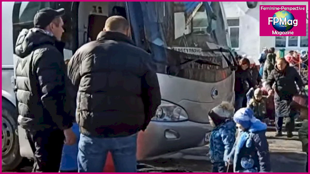 Evacuation of children in Luhansk PR and Donetsk PR