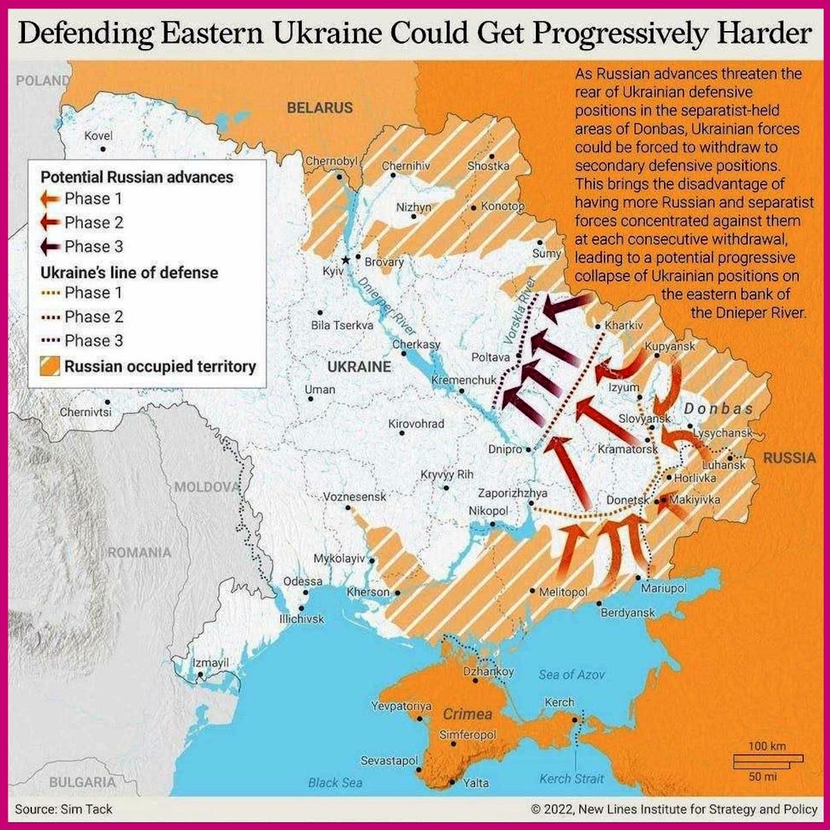 Current Ukraine war Map