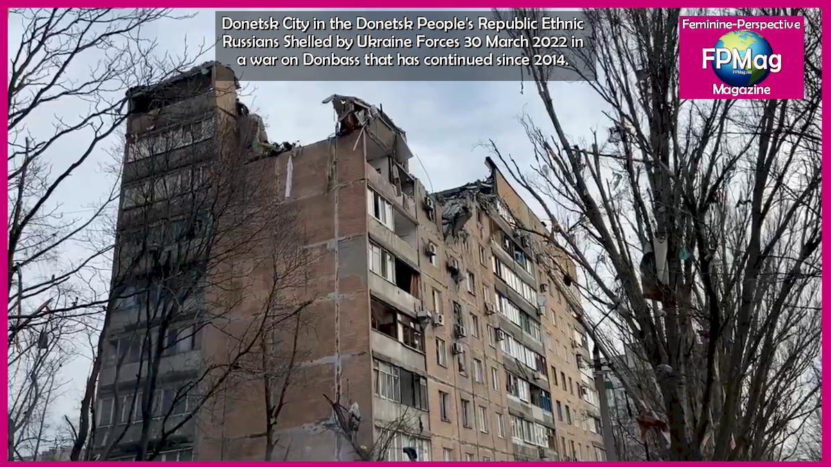 Donetsk PR residential homes being shelled