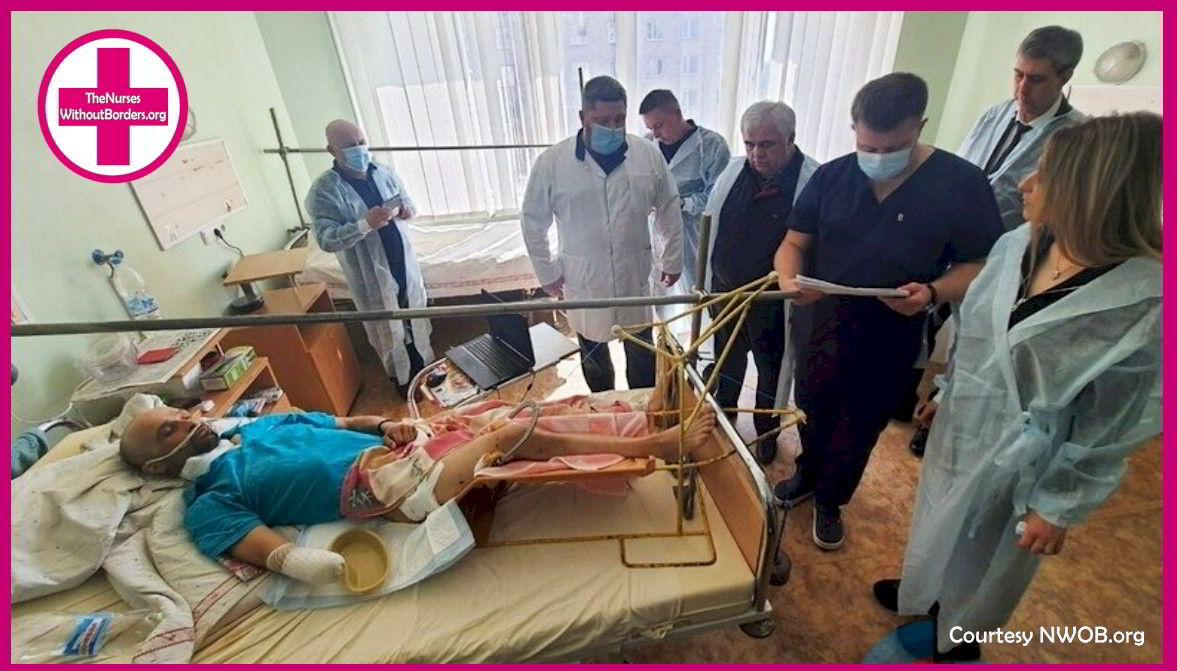 Russian Parliament Members visit Luhansk Hospital