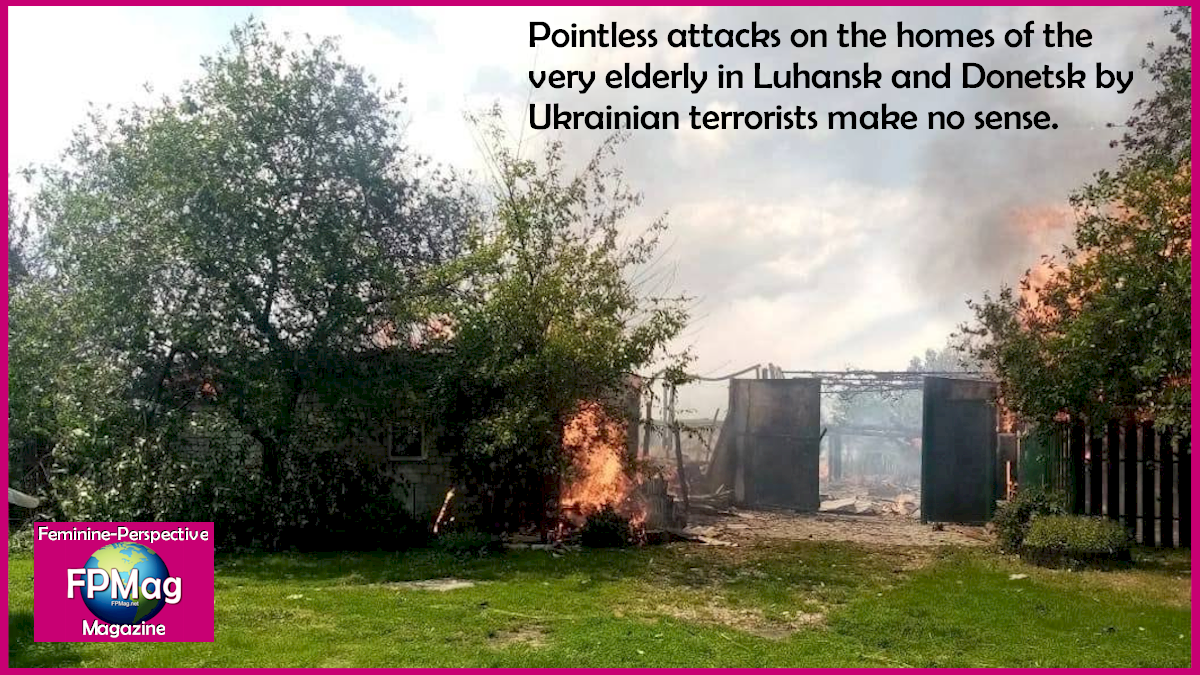 Pointless attacks on Ukrainian Seniors in Donbass