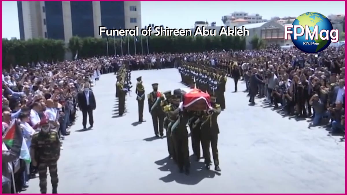 Shireen Abu Akleh funeral