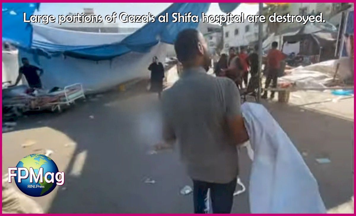 File photo from 10 November at al Shifa